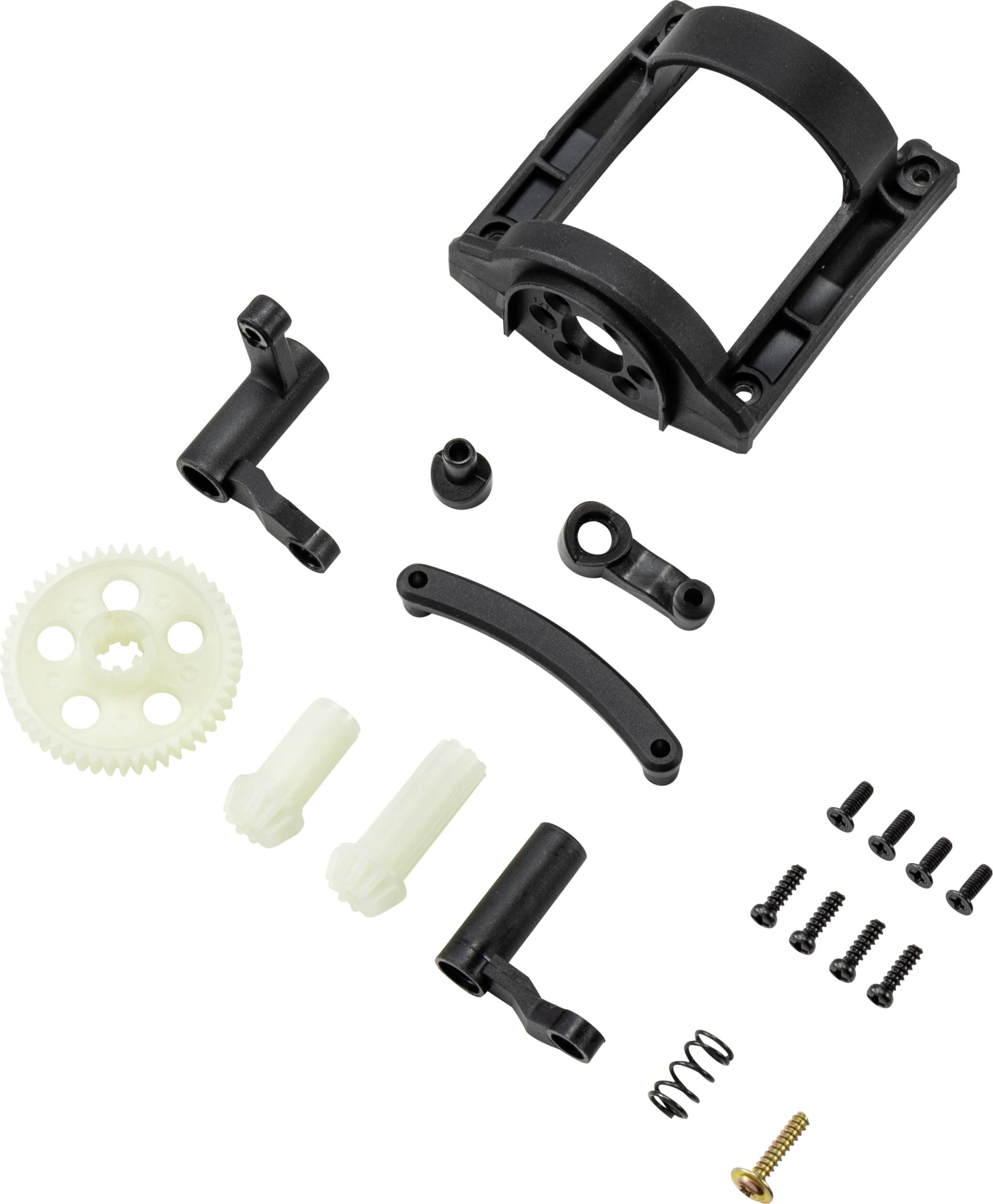Reely RE-6747306 Spare part Motor bracket, sprocket, steering set