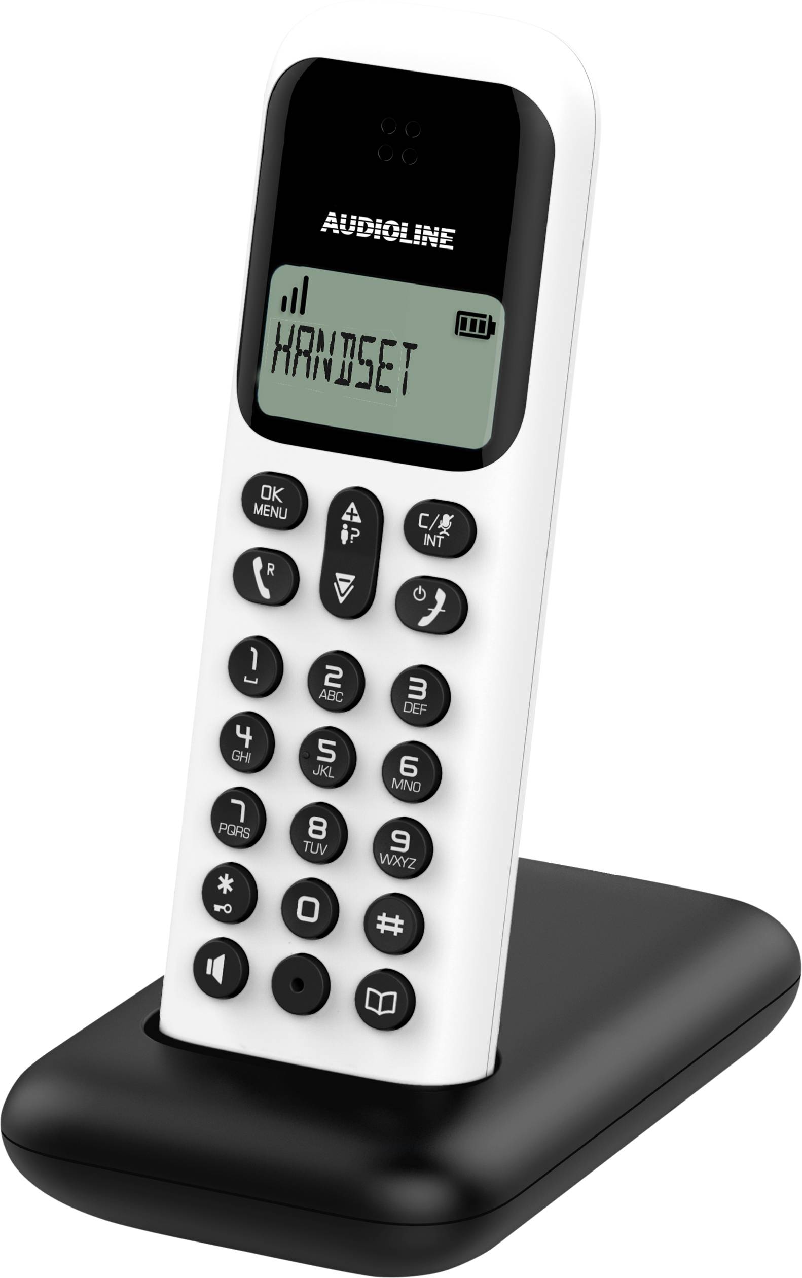 Audioline D285 DECT handset White