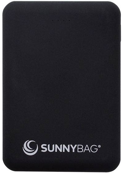 SunnyBag compact10000 Power bank 10000 mAh Li-ion Black Status display