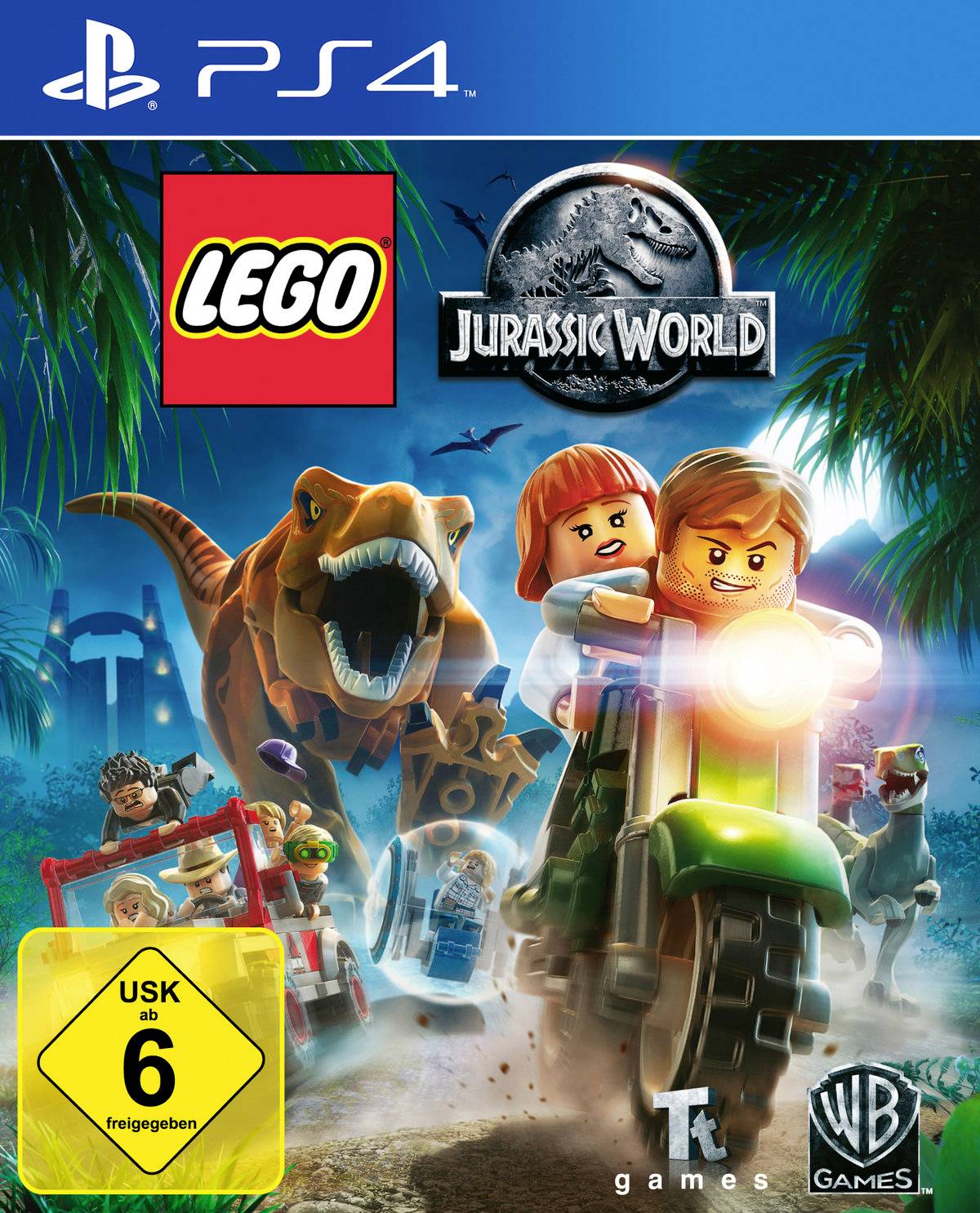 Lego Jurassic World PS4 USK ratings: 6