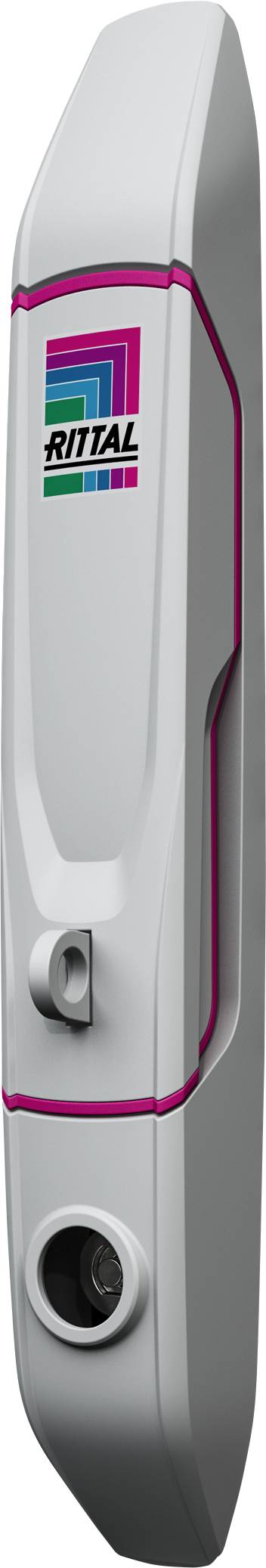 Rittal VX 8618.230 Comfort handle Grey-white (RAL 7035) 1 pc(s)