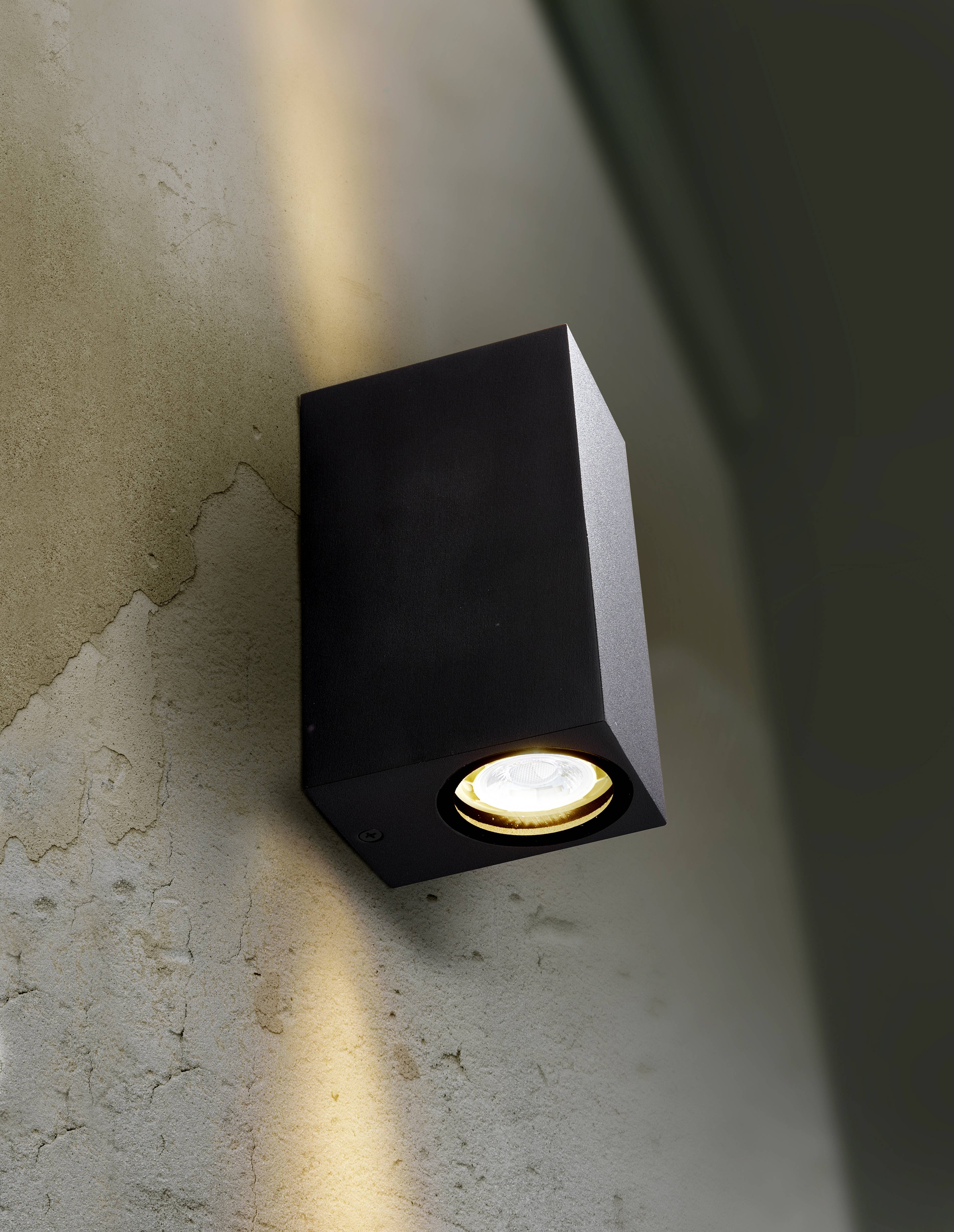 Heitronic AMBOS 500661 Wall light GU10 Anthracite