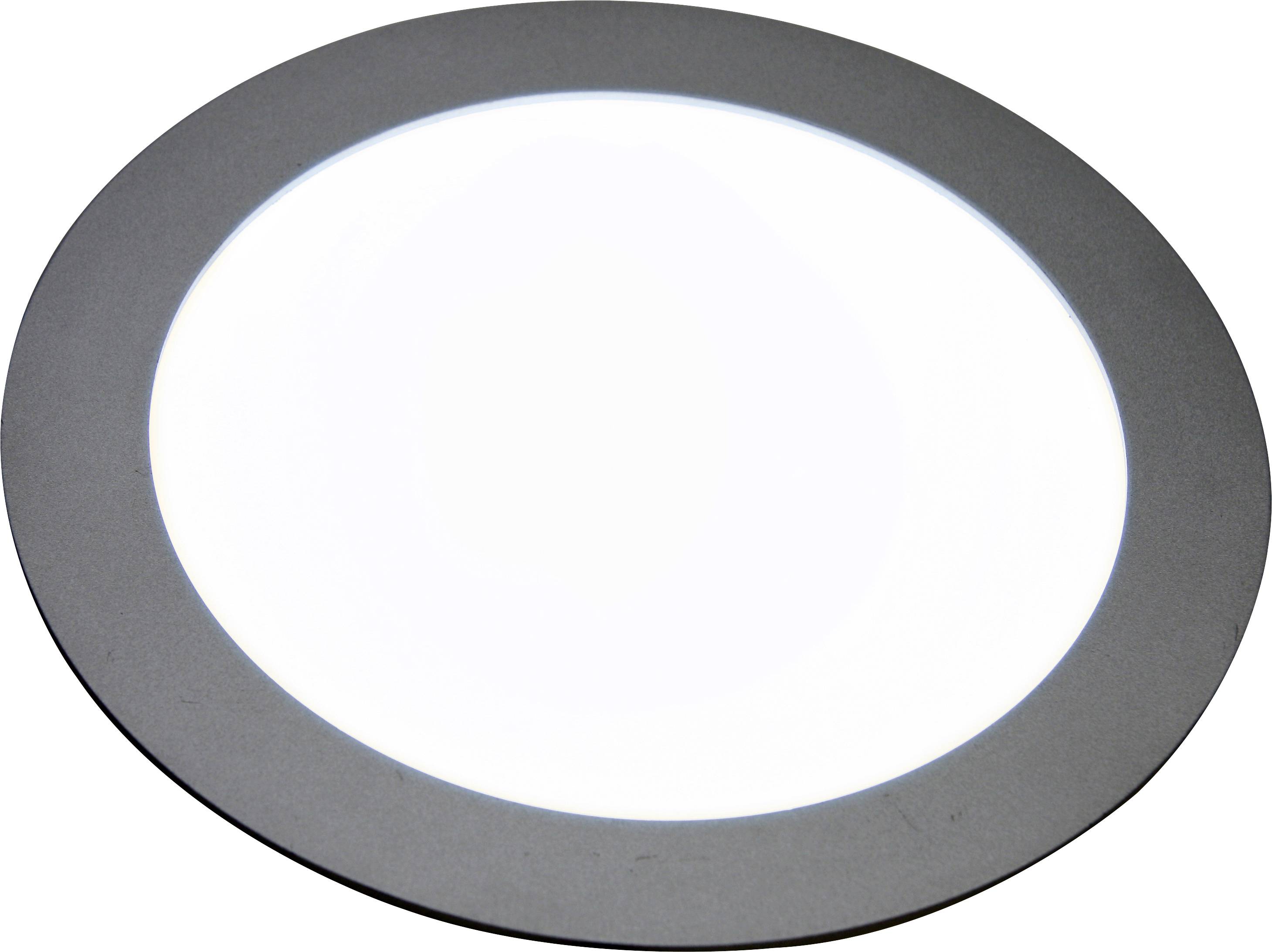 Heitronic 27639 LED panel 8 W Daylight white Silver