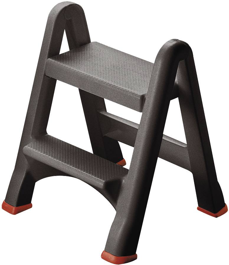 Curver 155160 Folding step stool Anthracite, Red 3.22 kg