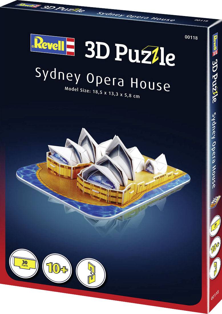 Mini 3D Puzzle Opera Sydney 00118 Mini Oper Sydney 1 pc(s)