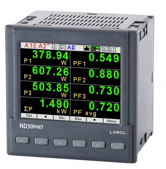Lumel Digital rack-mount meter
