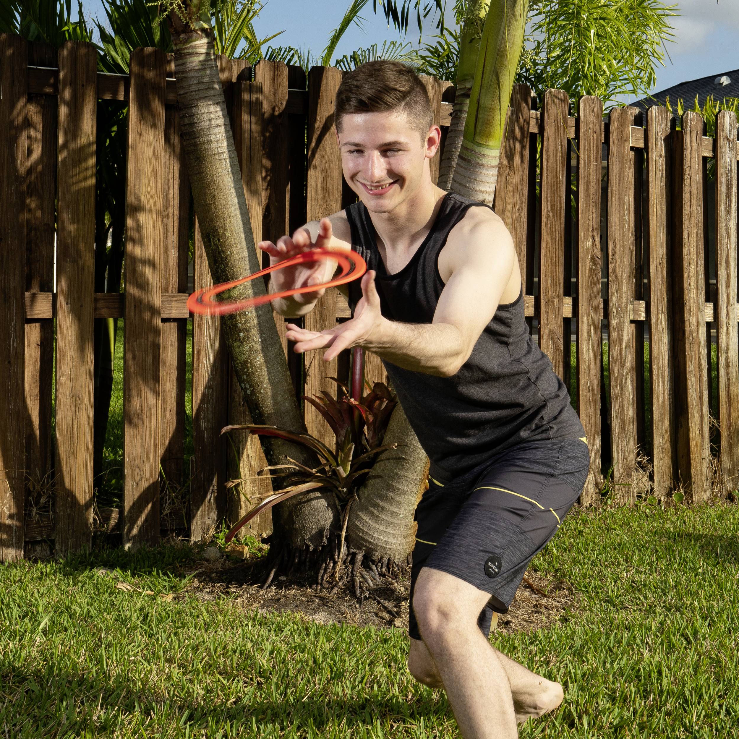 Aerobic Spring Flying Ring orange