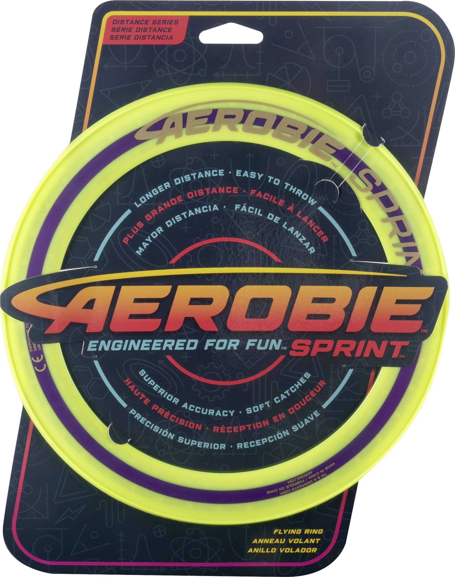 Aerobic Spring Flying Ring yellow