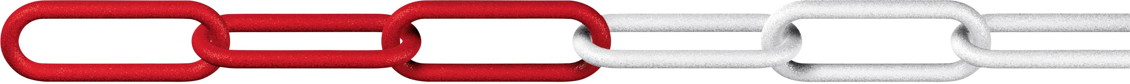 dörner + helmer 138103 Chain barrier Red, White 25 m