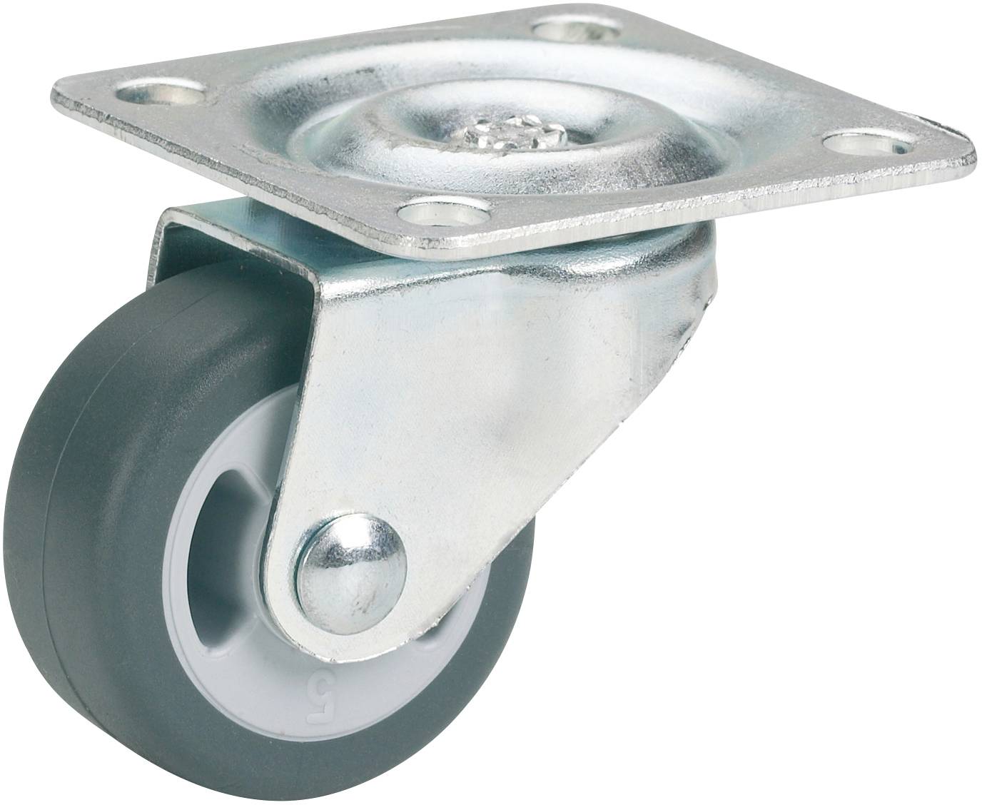 dörner + helmer 790320 Swivel wheel Wheel diameter: 30 mm Load capacity (max.): 20 kg 1 pc(s)