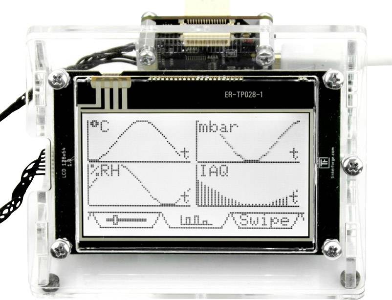 TinkerForge 298 LC display Suitable for (single board PCs) TinkerForge 1 pc(s)