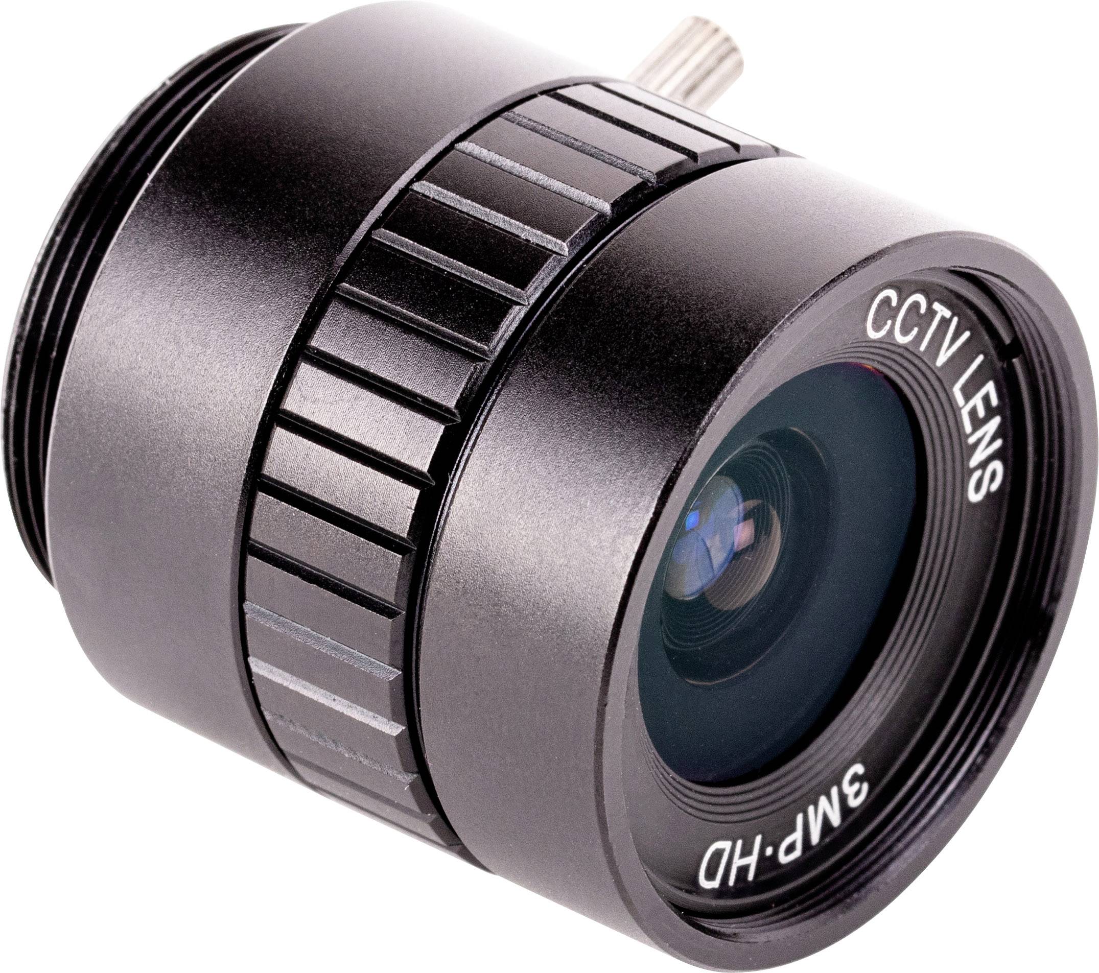 Raspberry Pi® SC0124 RPIZ CAM 6MM WW Wide-angle lens Compatible with (development kits): Raspberry Pi®