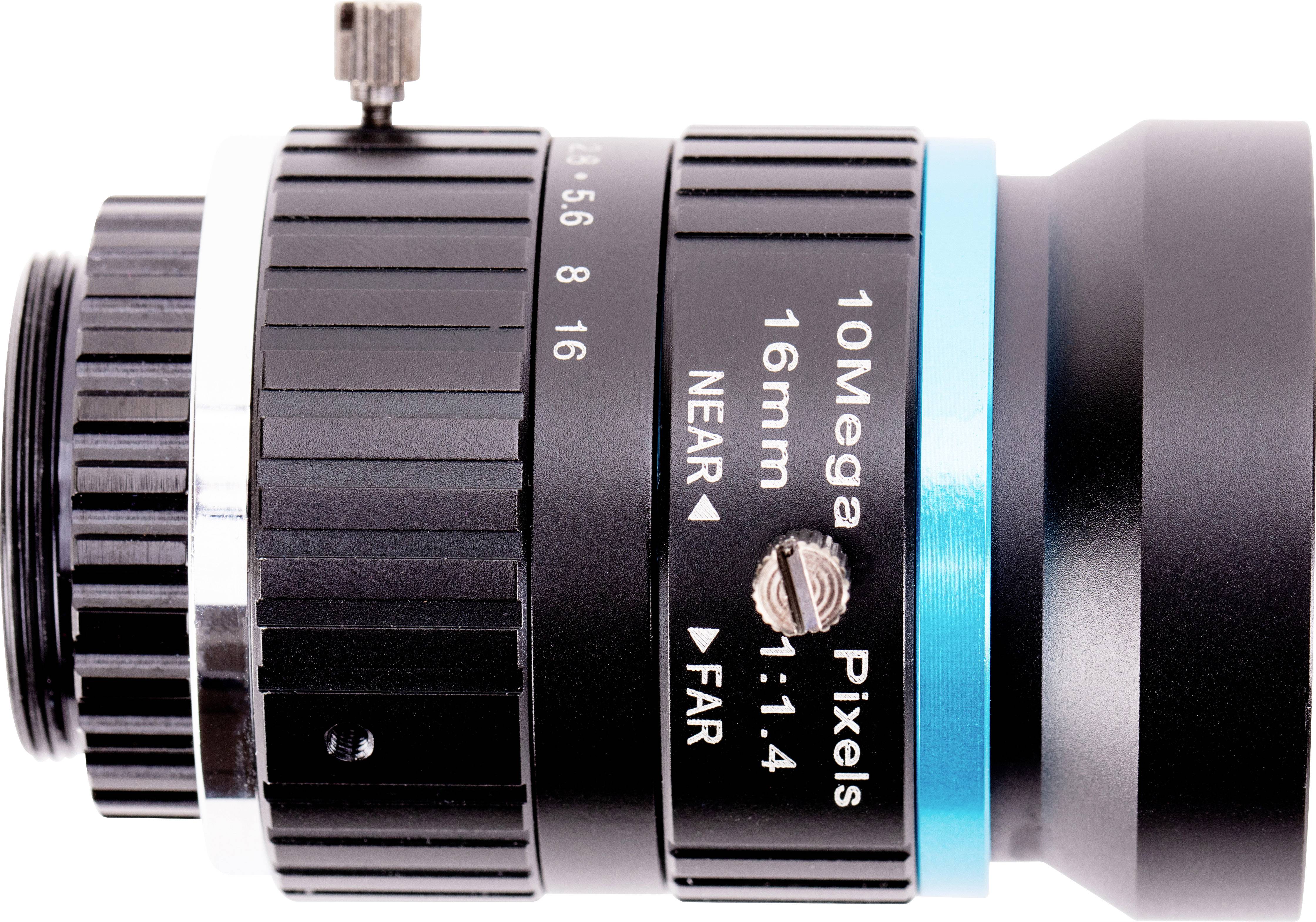 Raspberry Pi® SC0123 RPIZ CAM 16MM TO Wide-angle lens Compatible with (development kits): Raspberry Pi®