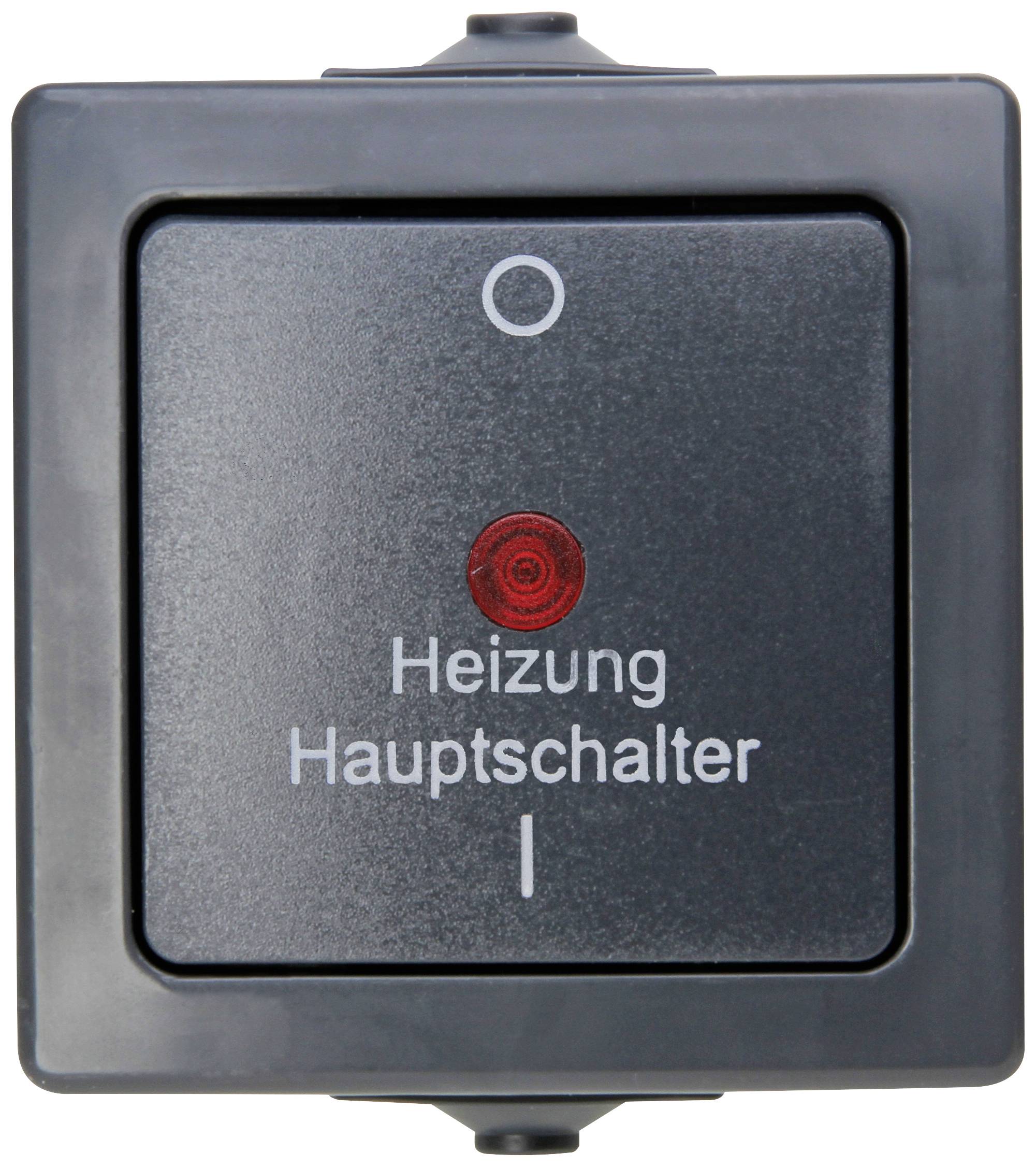 Kopp 565315003 Wet room switch product range Nautic Anthracite 1 pc(s)