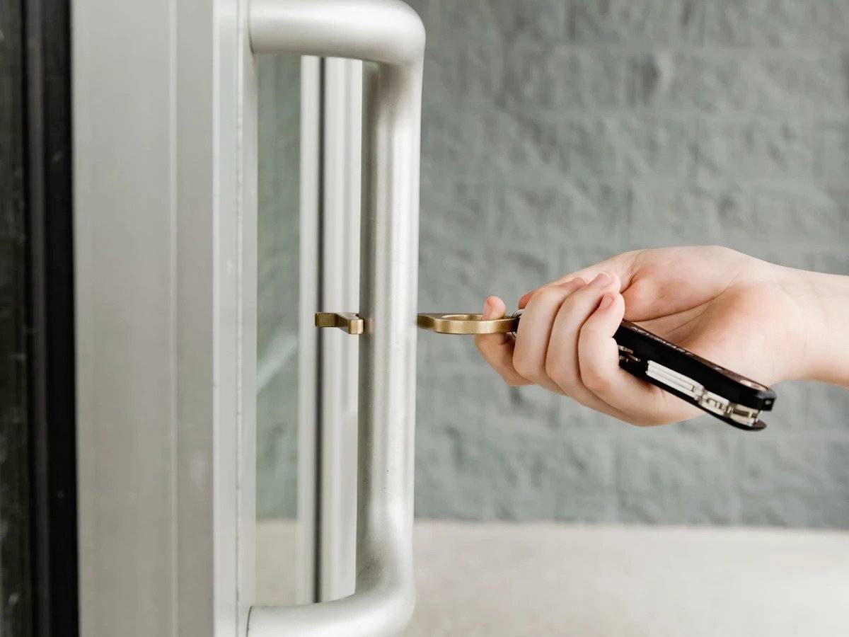 KEY SMART Key ring KS904-BRS CleanKey Brass 1 pc(s)