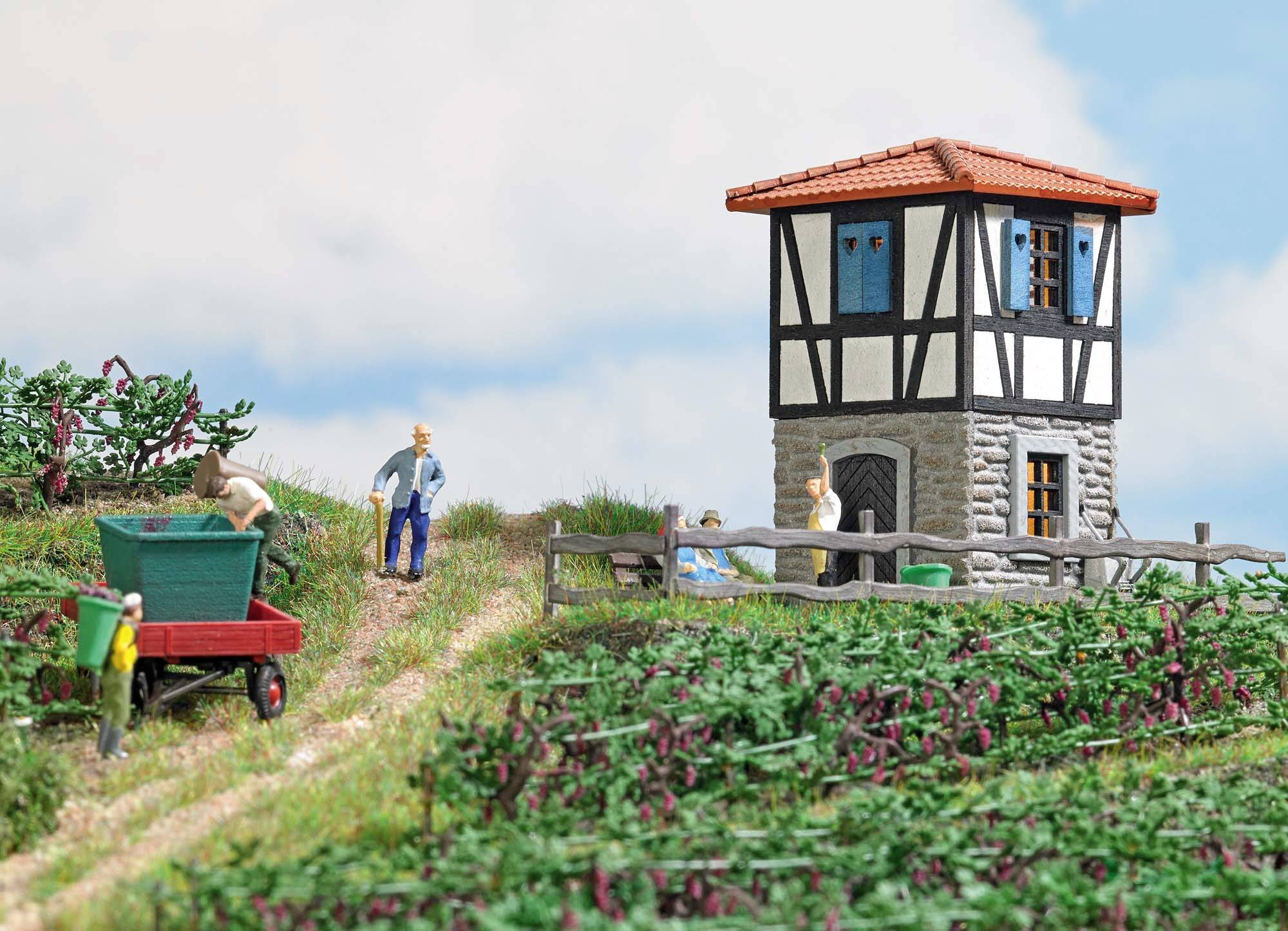 Busch 1387 H0 Vineyard cottage