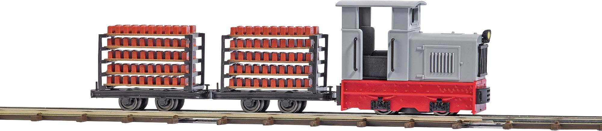 Busch Feldbahn 12014 H0f Field track start set Brick transport