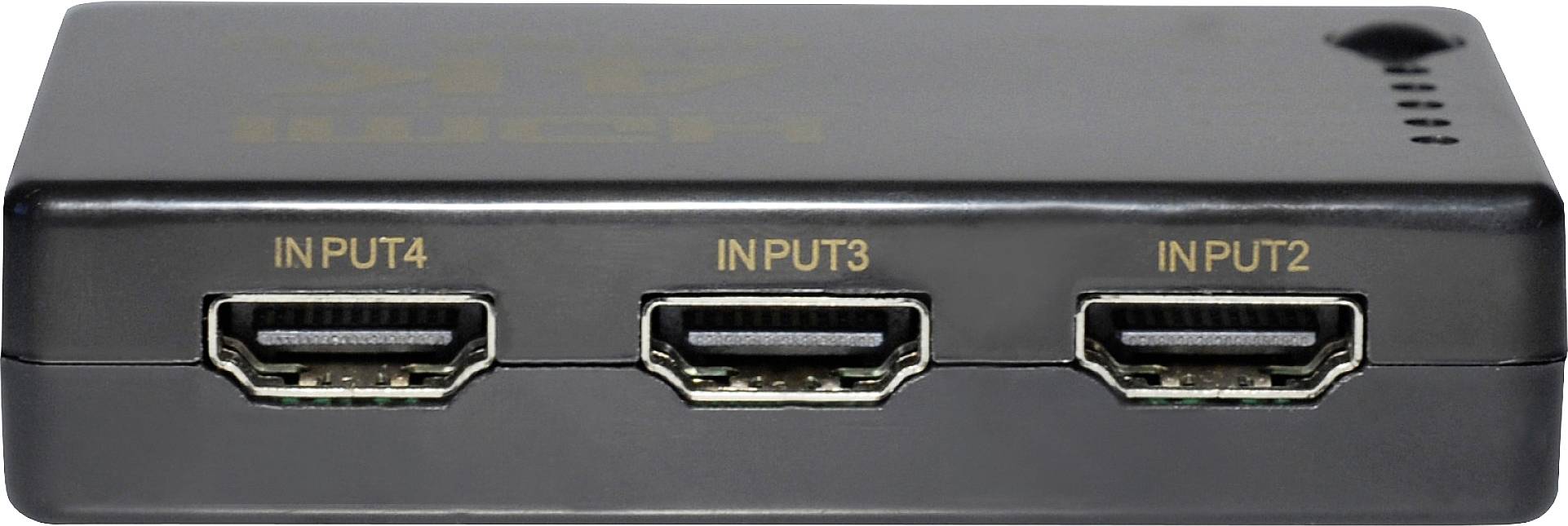 Maxtrack CS 1-5 L HDMI switch + remote control Black