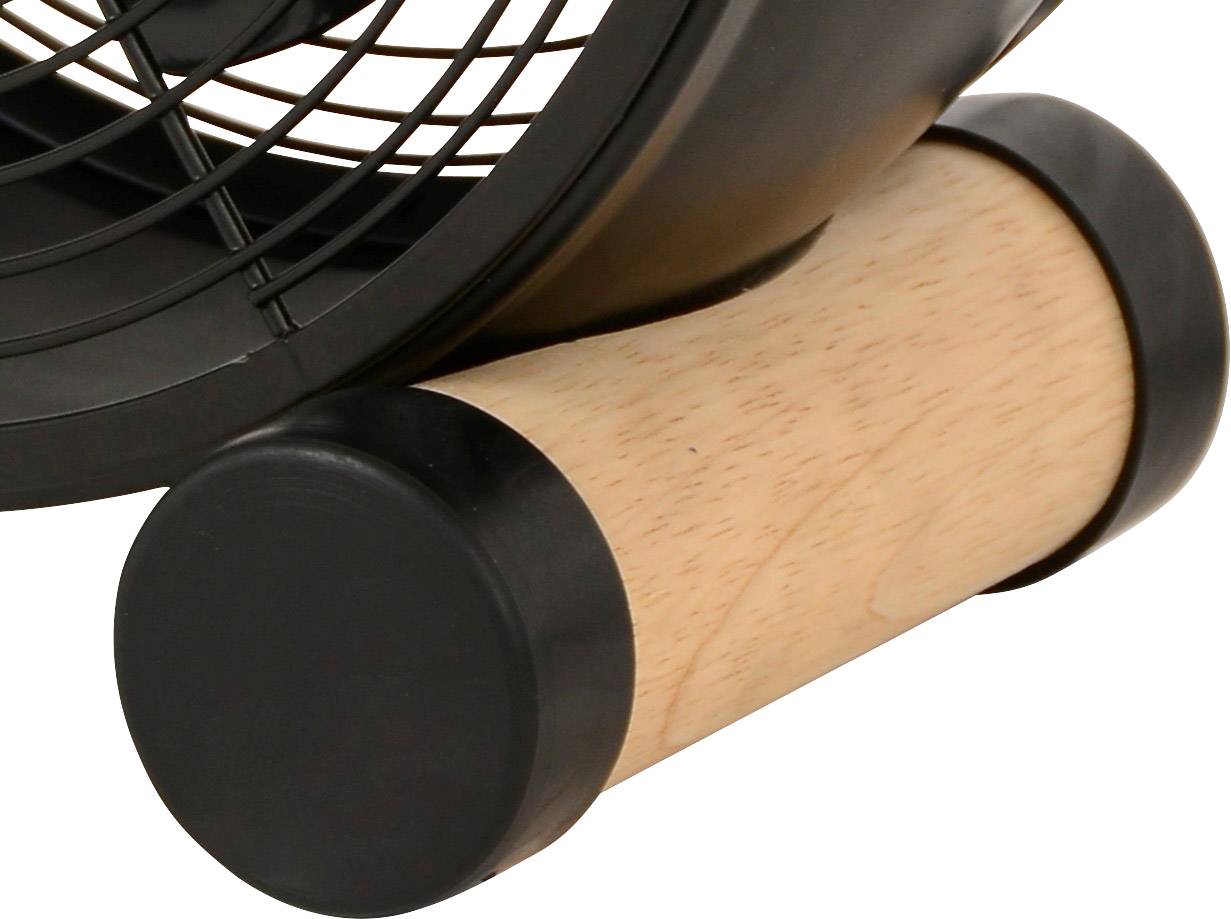 Lucci AIR Breeze Desk fan 35 W Black, Wood