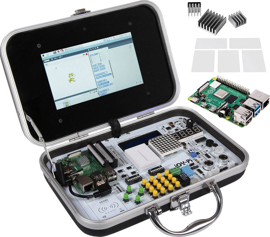 JoyPi experiment and education case incl. Raspberry Pi 4B (8 GB) V1.2