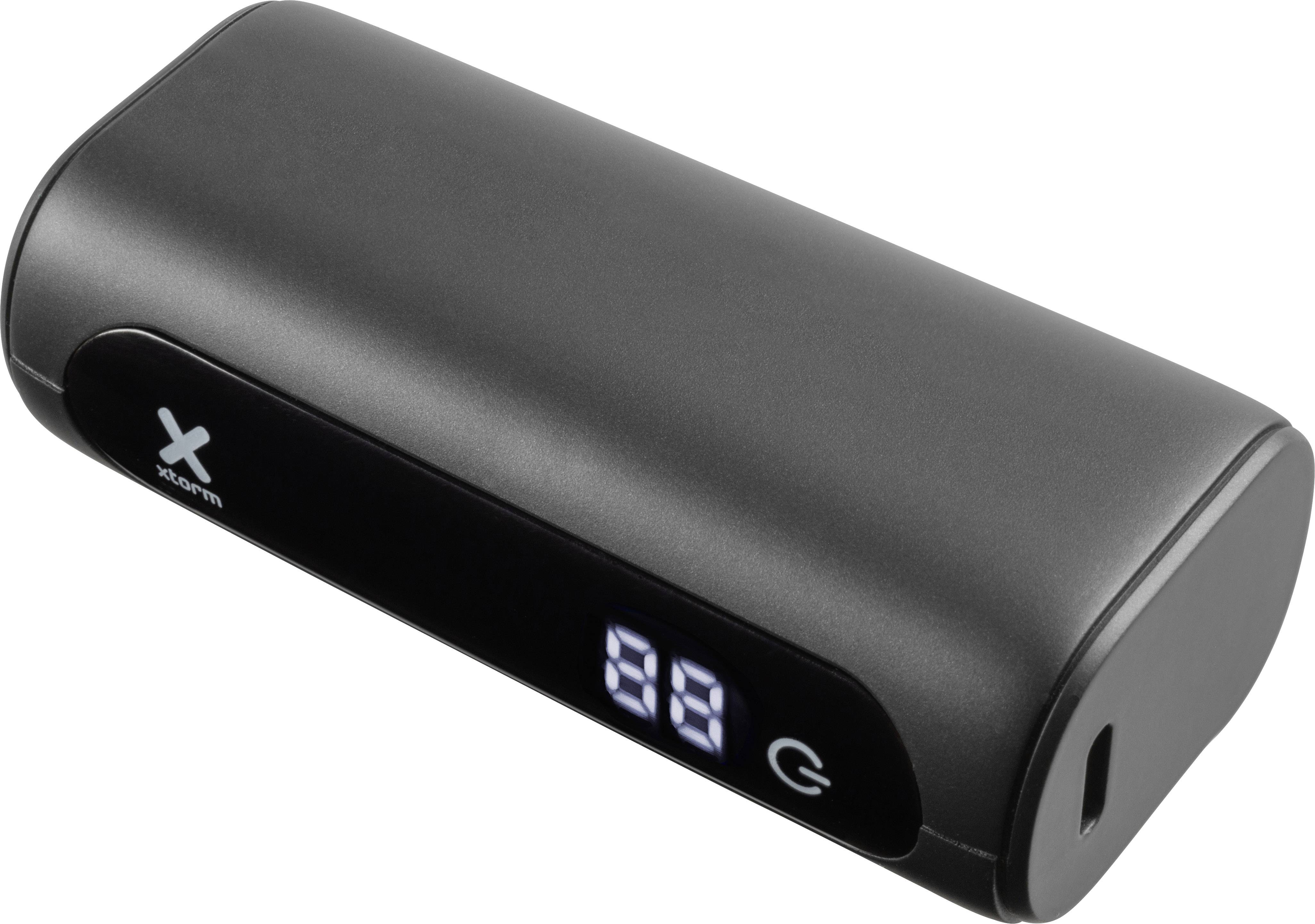 Xtorm by A-Solar Go5000 Power bank 5000 mAh LiPo Space Grey Status display