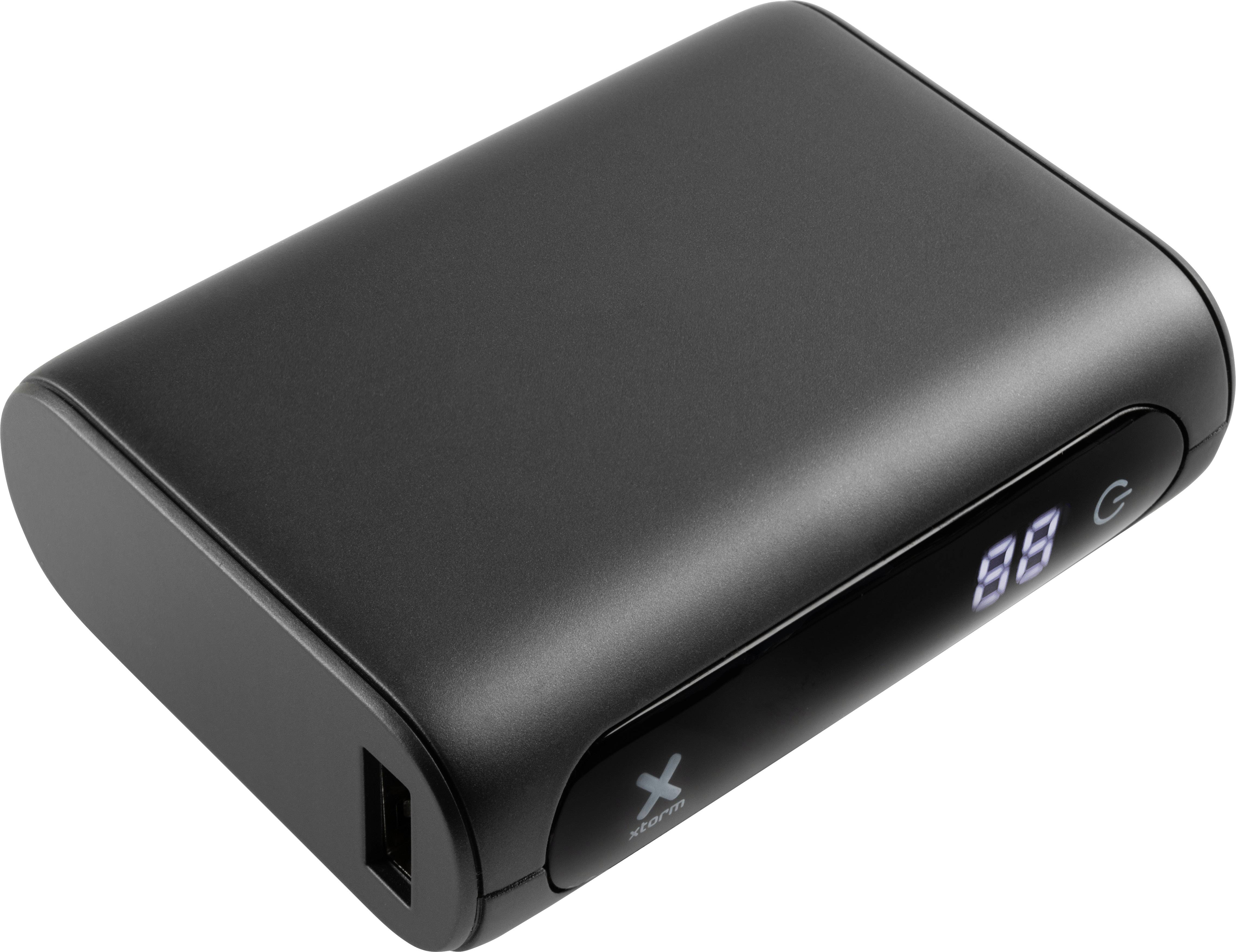 Xtorm by A-Solar Go10000 Power bank 10000 mAh LiPo Space Grey Status display