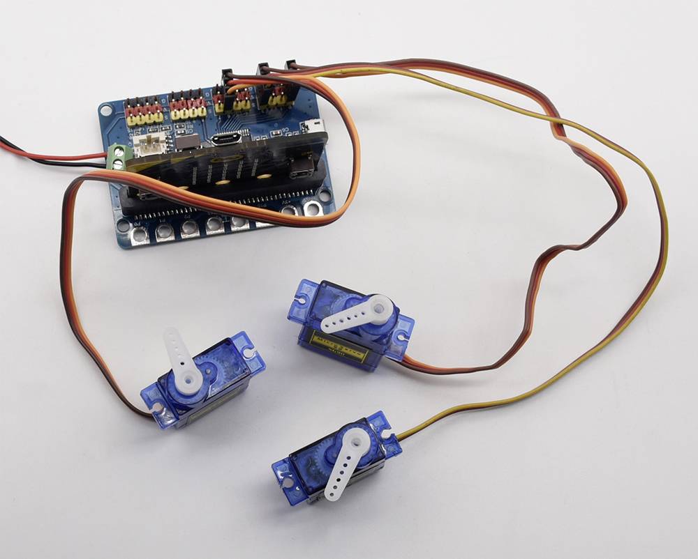 TRU COMPONENTS TC-9072516 1 pc(s) 16-channel servo module PCA9685PW for BBC micro:bit
