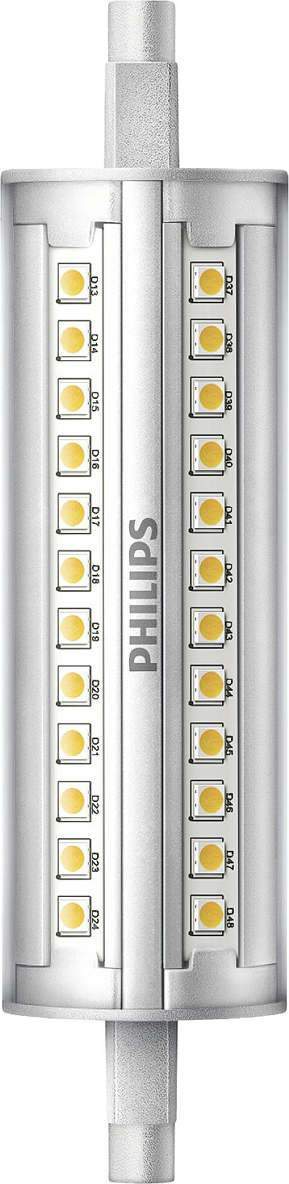 Philips LED 78037100 LED (monochrome) EEC E (A - G) Rod shape 14 W = 100 W Warm white (Ø x L) 2.9 cm x 11.8 cm dimmable 1 pc(s)
