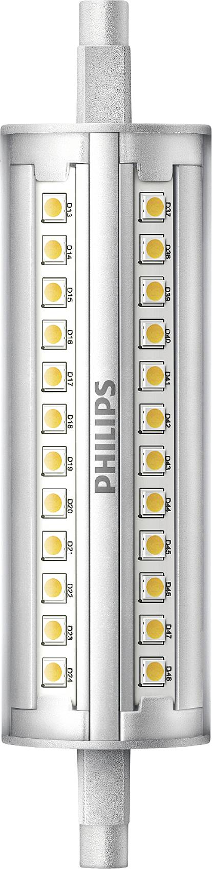 Philips LED 77369400 LED (monochrome) EEC D (A - G) Rod shape 14 W = 120 W Warm white (Ø x L) 2.9 cm x 11.8 cm dimmable 1 pc(s)