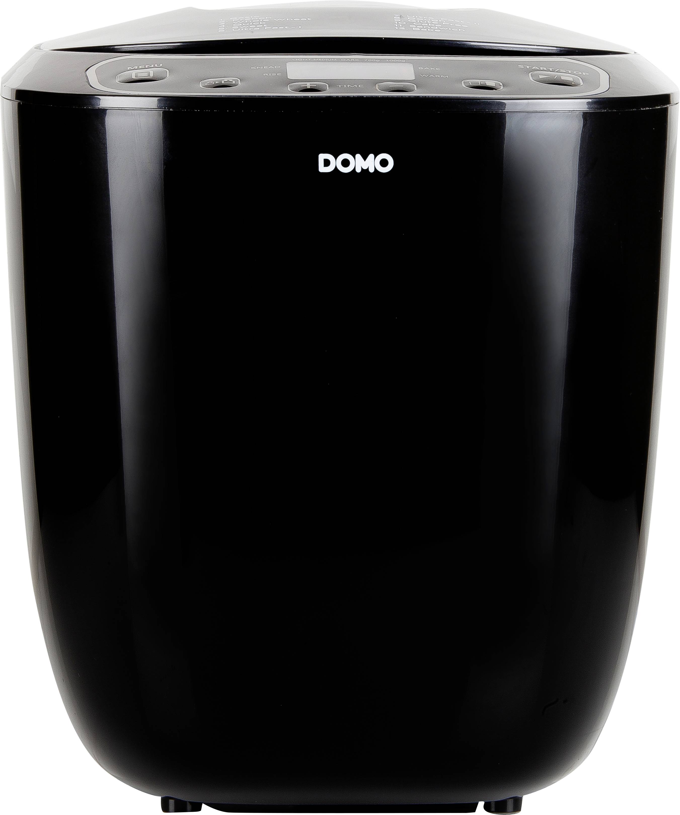 DOMO B3973 Bread maker Timer function, with display 1000 g Black