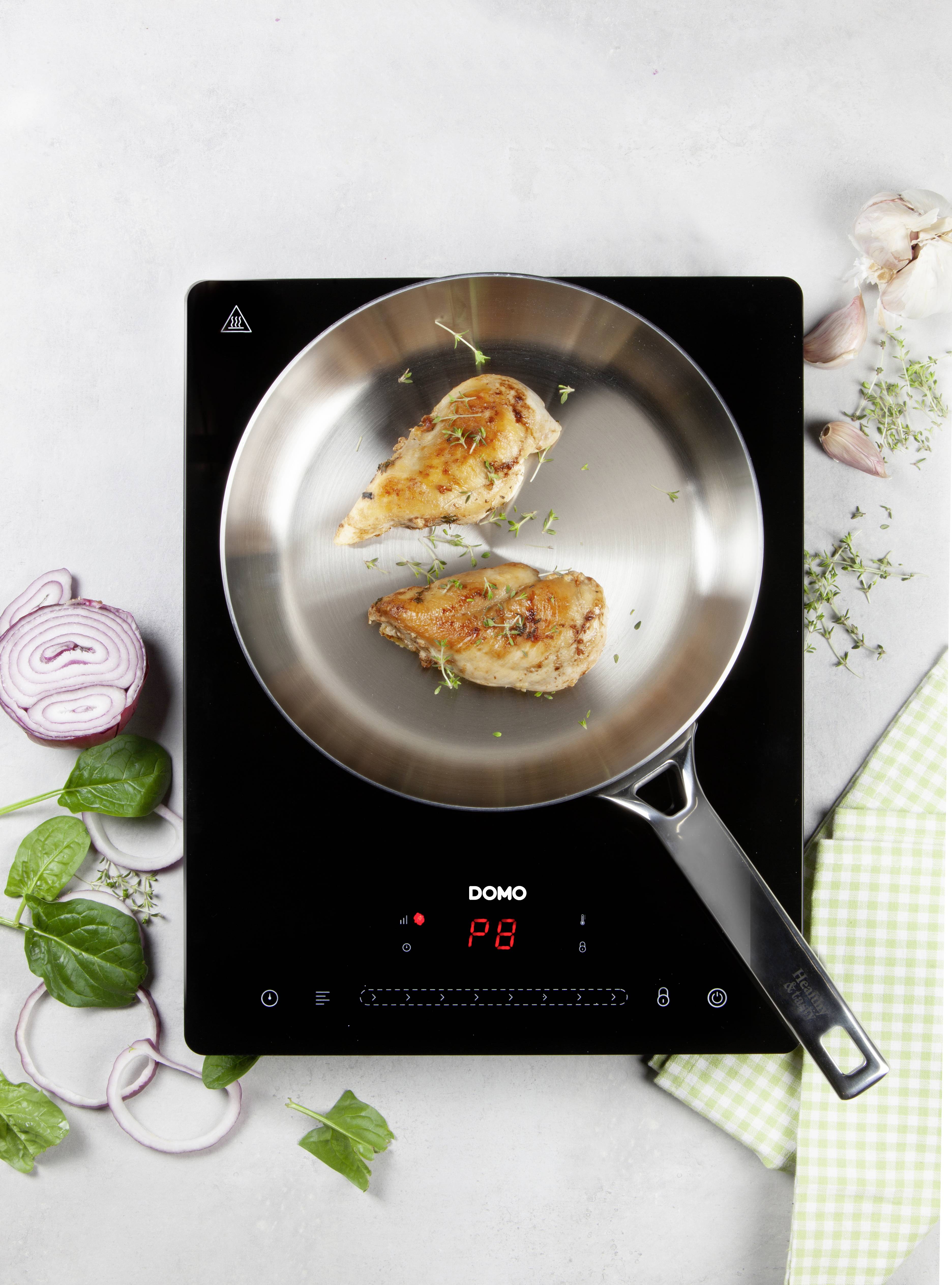 DOMO DO332IP Induction hob Timer function, with display, corded