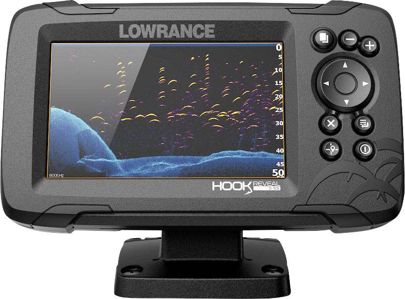 Lowrance Hook Reveal 5 Fishfinder, Chart plotter