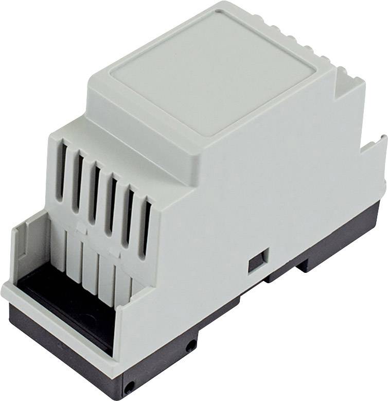 Hammond Electronics DIN rail casing 90 x 35 x 58 Polycarbonate (PC) Light grey 1 pc(s)