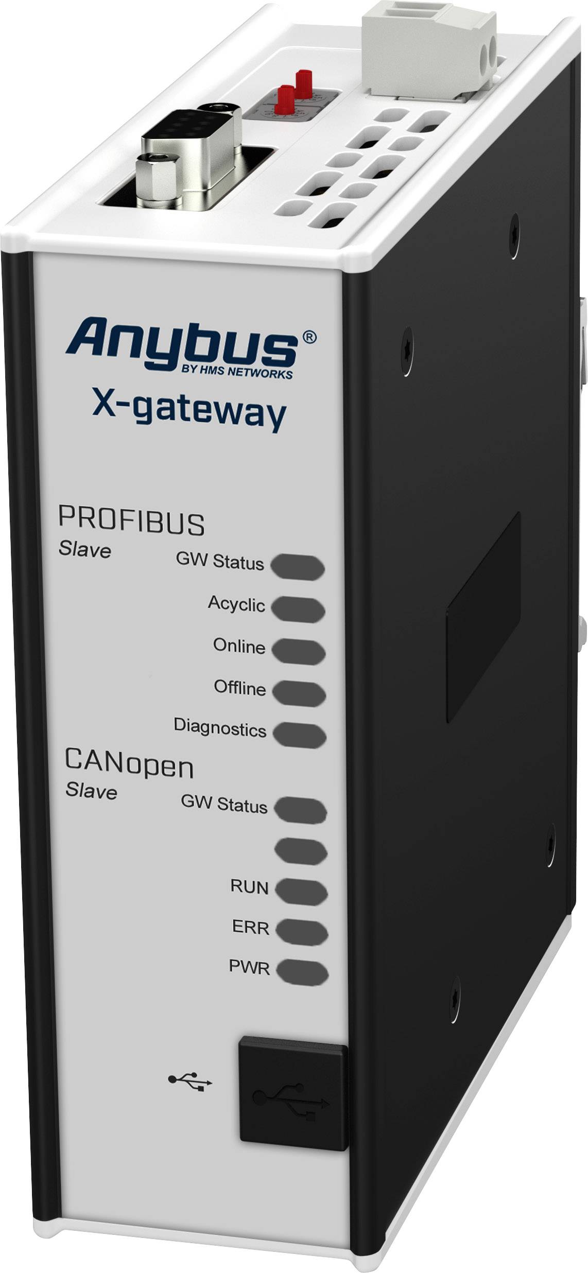 Anybus AB7849 Profibus Slave/CANopen Slave Gateway USB 24 V DC 1 pc(s)