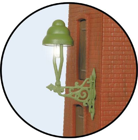 Viessmann Modelltechnik H0 Wall lantern Single Assembled 6013 1 pc(s)