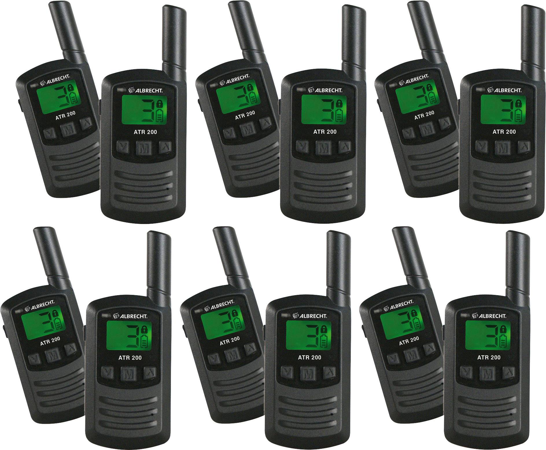 Albrecht 12er Set ATR 200 Tourist Guide 29940.S12 Tour Guide