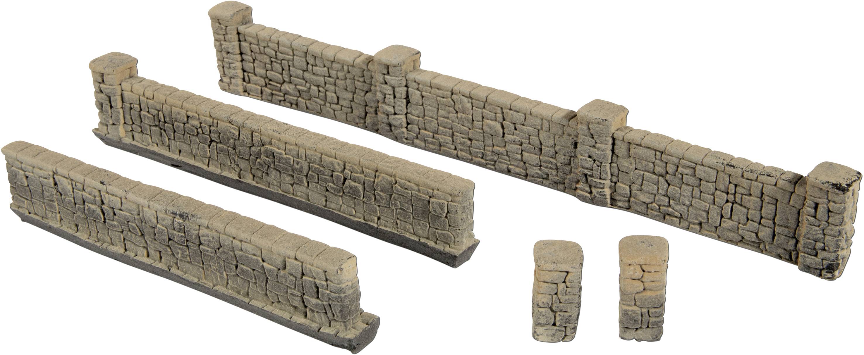 NOCH 0058281 H0 Brick wall Basalt