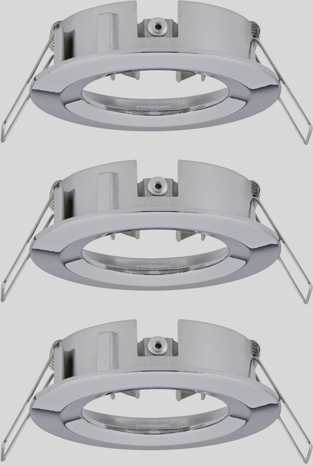 Paulmann 92482 EBL Choose Recess-mount bracket 3-piece set 10 W Chrome