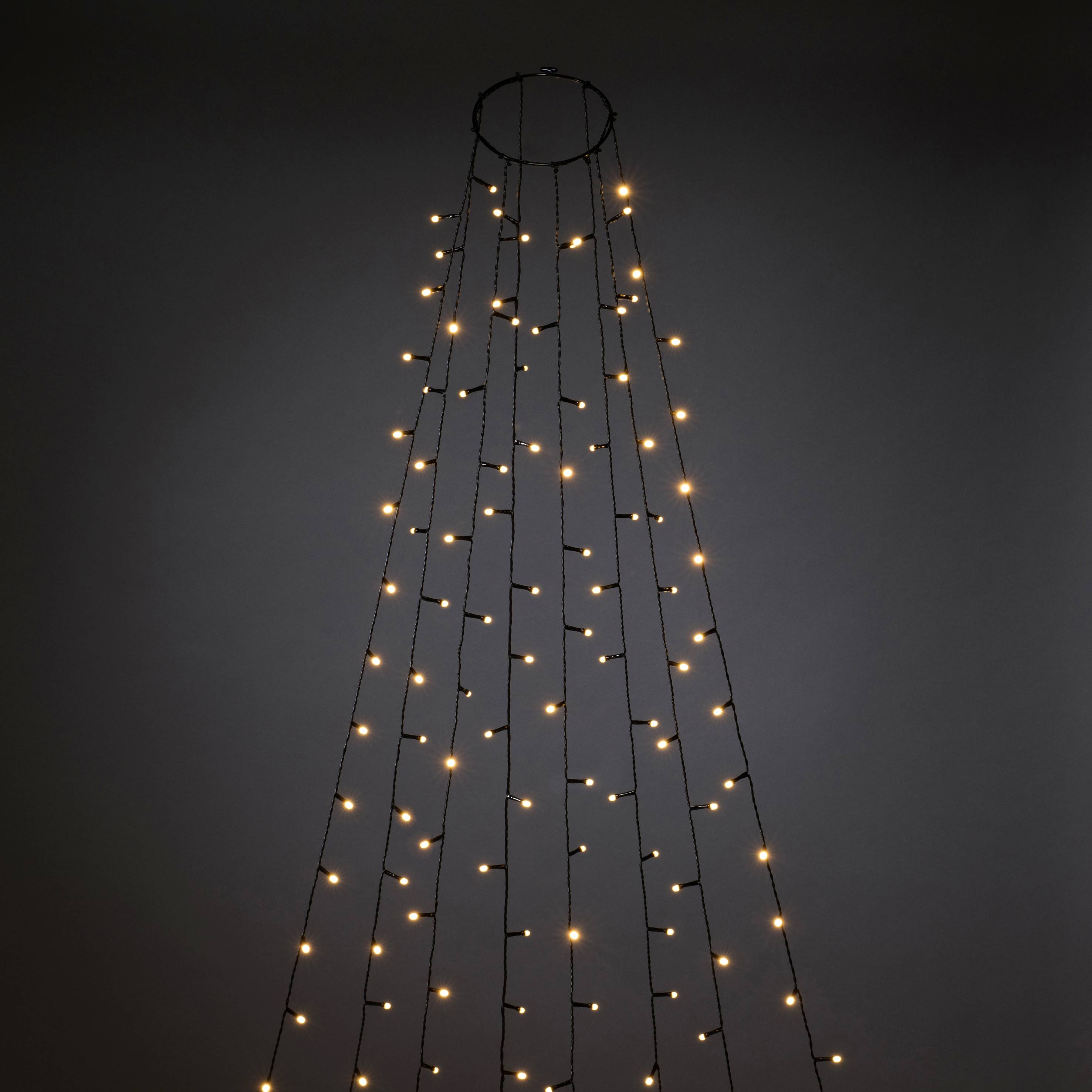 Konstsmide 6397-810 LED Christmas tree chain lights Outside EEC: G (A - G) via PSU No. of bulbs 240 LED (monochrome) Amber