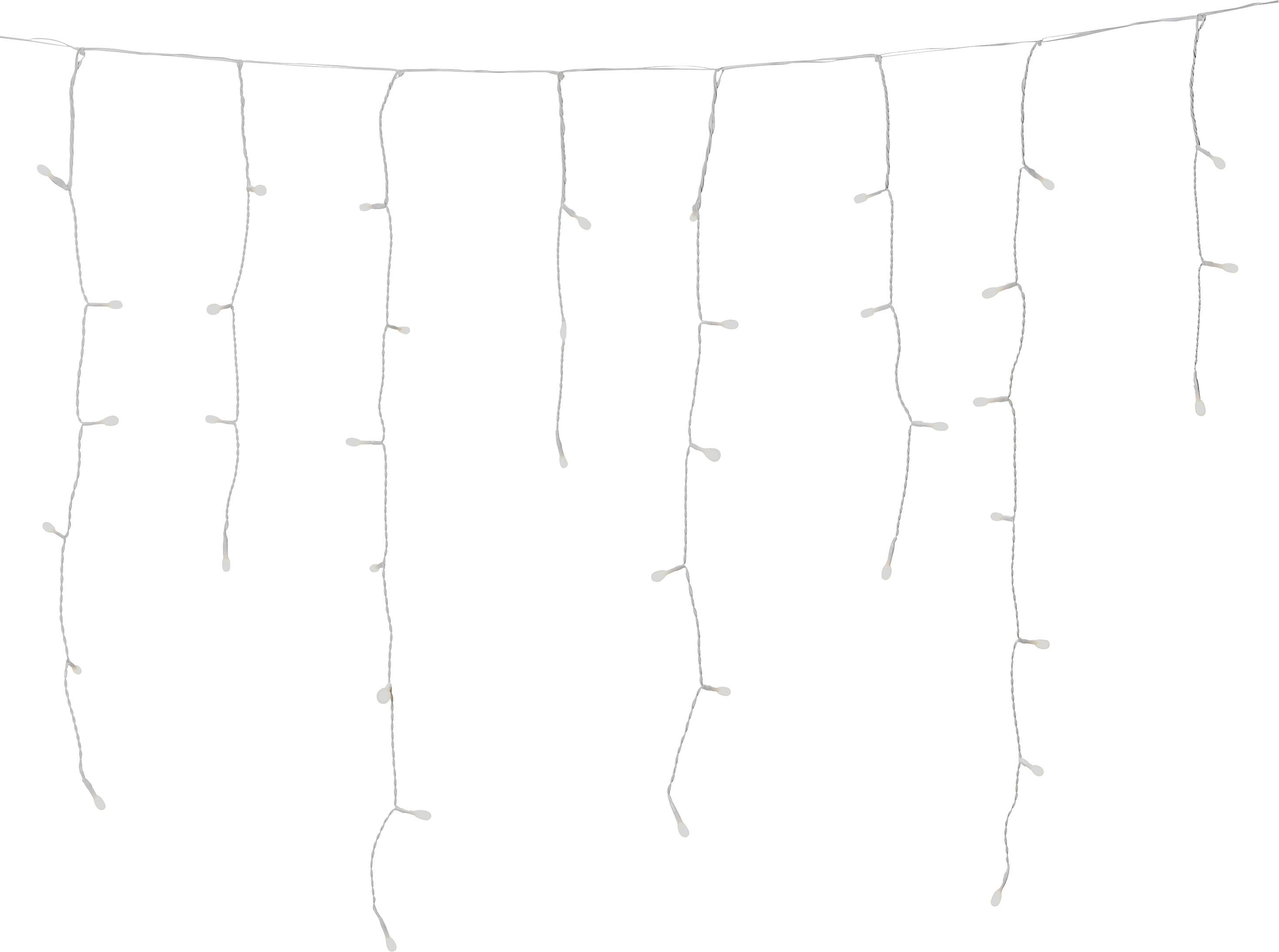 Konstsmide Curtain light (freezing rain) Outside EEC: E (A - G) 200 LED (monochrome) (L x W x H) 1507 x 507 x 70 cm