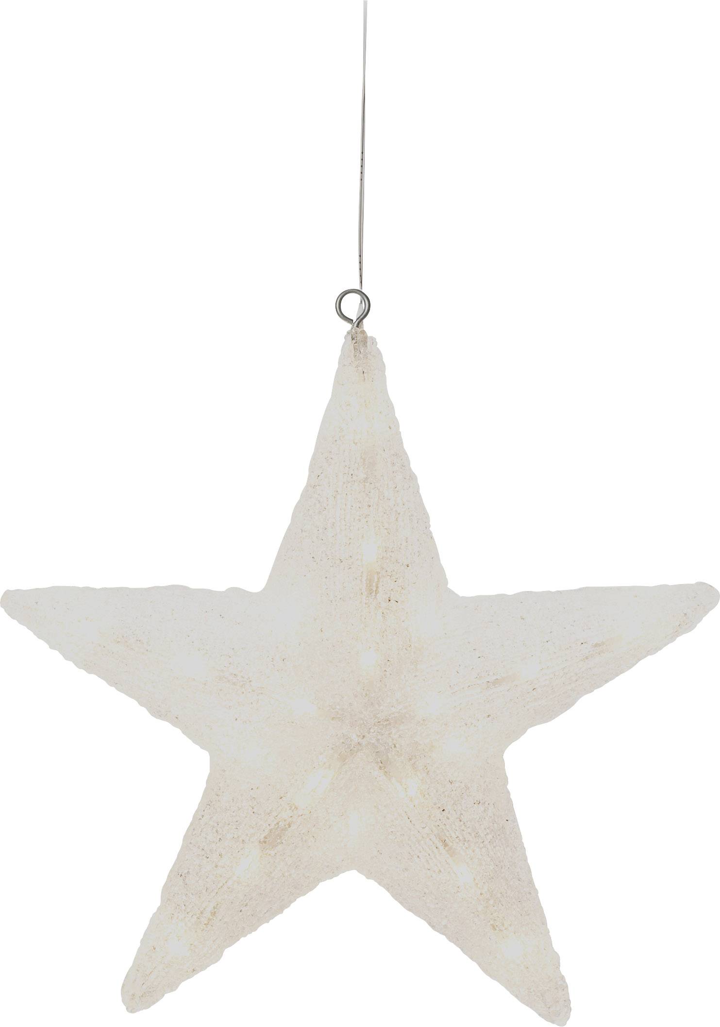 Konstsmide 4483-103 Acrylic figurine EEC: F (A - G) Star Warm white LED (monochrome) Clear
