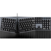 Perixx PERIBOARD-535 BL DE USB Keyboard German, QWERTZ Black Ergonomic Perixx PERIBOARD-535 BL DE USB Keyboard German, QWERTZ Black Ergonomic