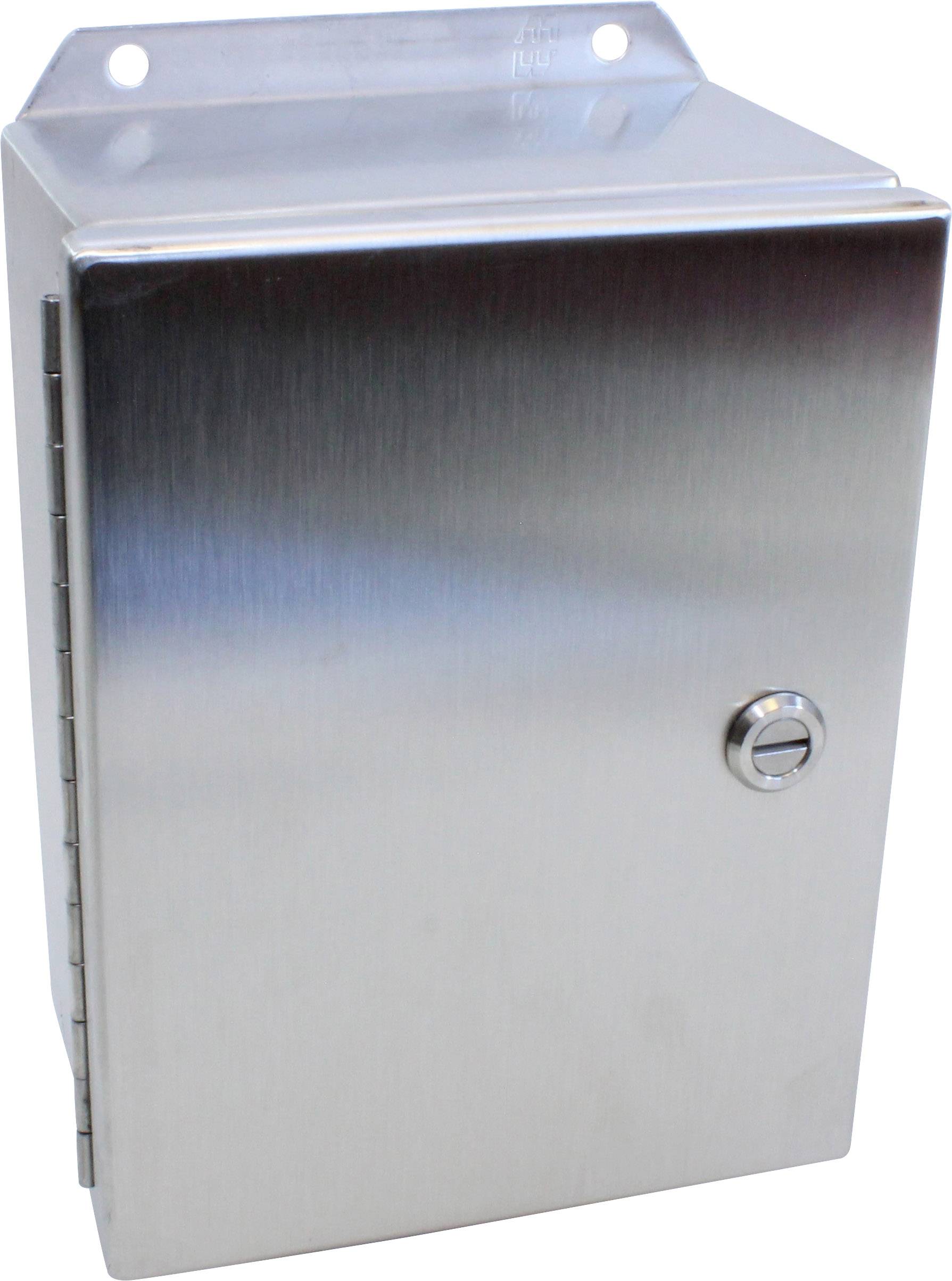 Hammond Electronics Wall-mount enclosure 203 x 152 x 89 Stainless steel Stainless steel 1 pc(s)
