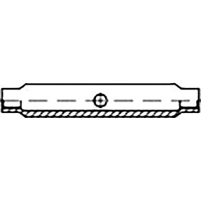 TOOLCRAFT TO-6865953 Turnbuckle sleeve M6 Steel zinc plated DIN 1478 10 pc(s)