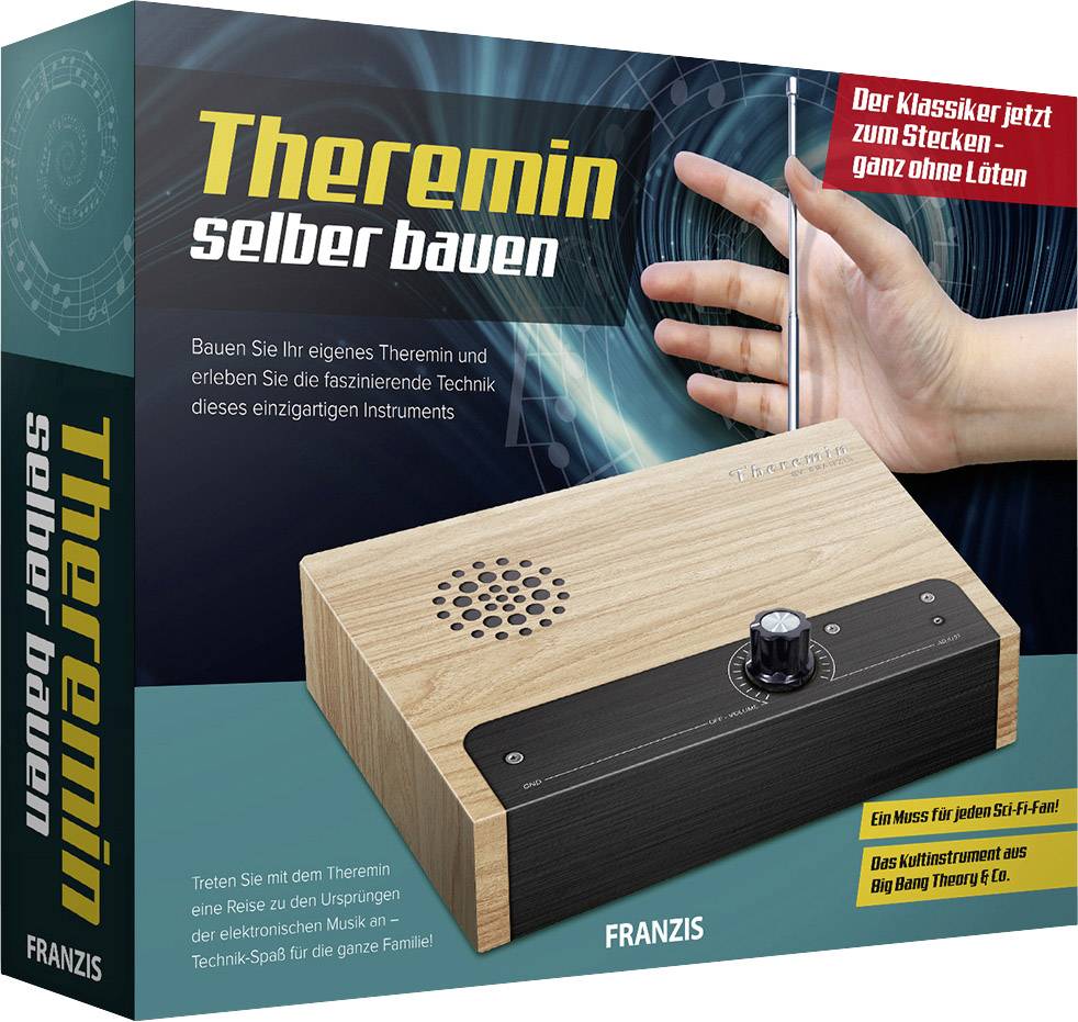 Theremin Kit: Experience the Technology of this Unique Instrument. Perfect for Tech Enthusiasts.