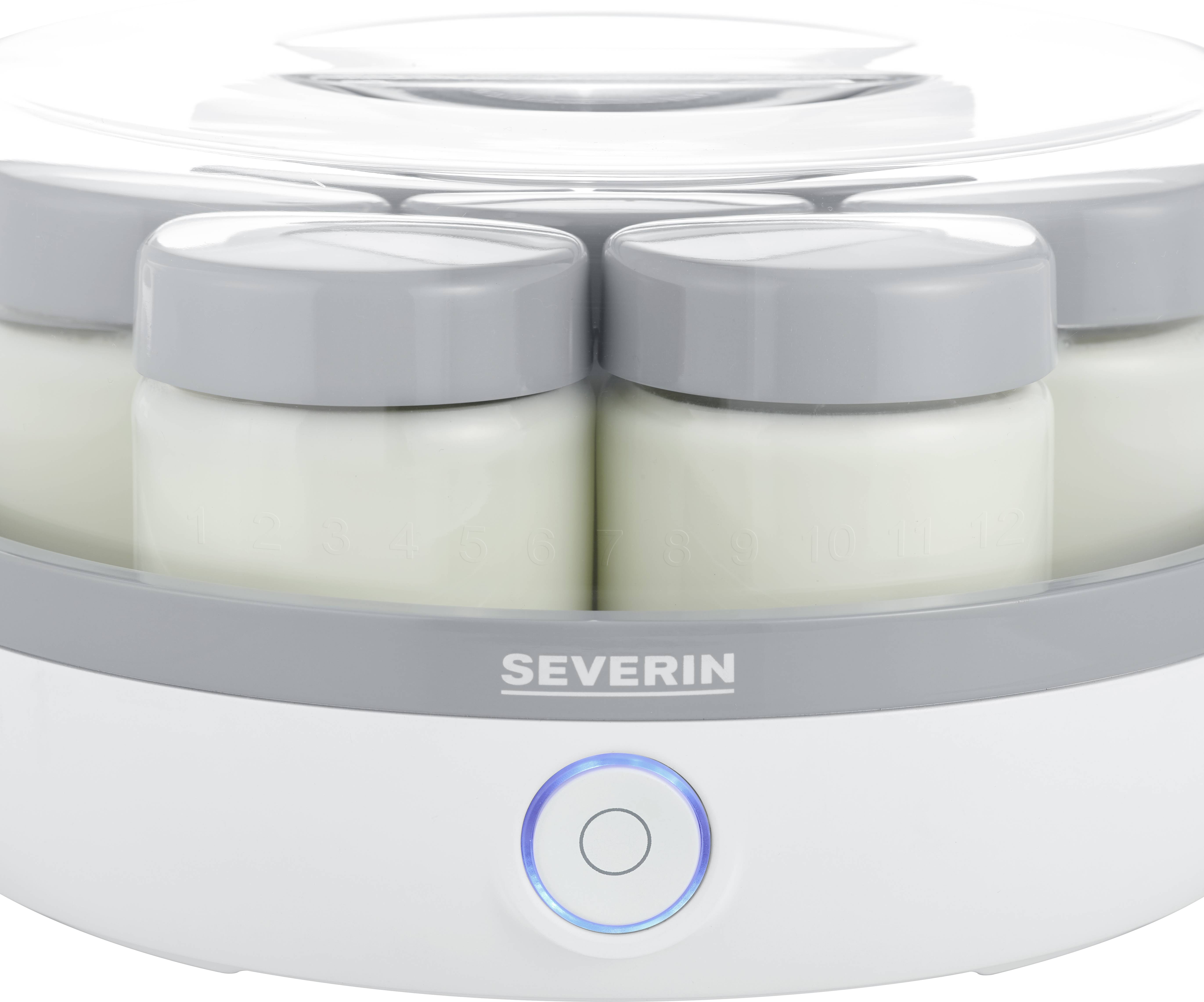Severin 3518 Yoghurt maker White, Grey
