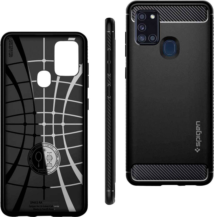 Spigen Rugged Armor Case Samsung Galaxy A21s Black