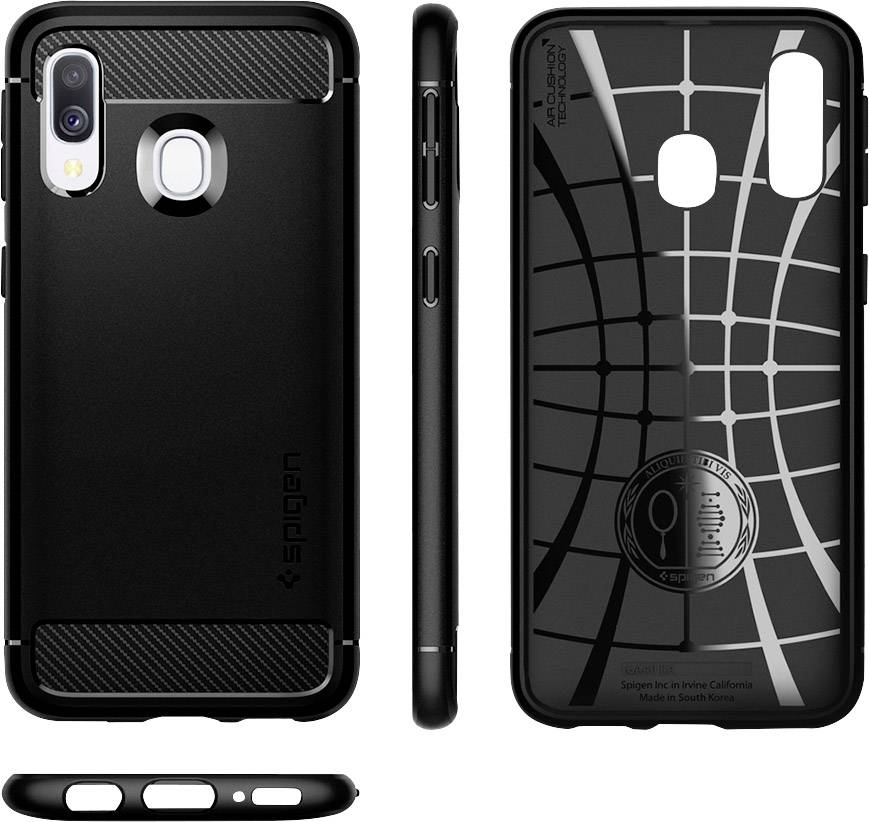 Spigen Rugged Armor Case Samsung Galaxy A40 Matt black