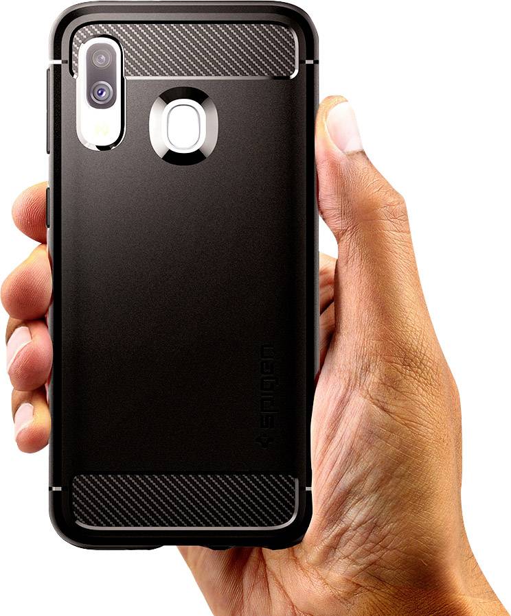 Spigen Rugged Armor Case Samsung Galaxy A40 Matt black