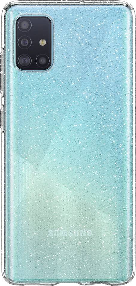 Spigen Liquid Crystal Case Samsung Galaxy A51 Clear, Glitter effect